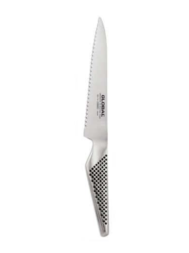 Global Serrated Utility Knife 15 cm