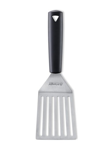 Triangle Spatula Wide Split With Grooves 12 cm