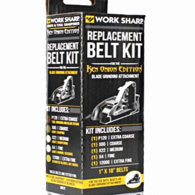 Work Sharp Ken Onion Replacement Belt Kit For Blade Grinding Attachment