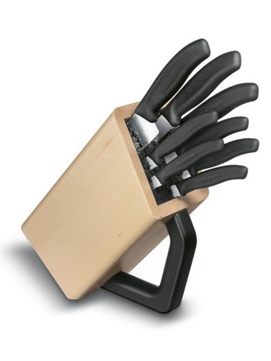 Victorinox Swiss Classic Ξύλινη Θήκη Μαχαιριών Με 8 Μαχαίρια