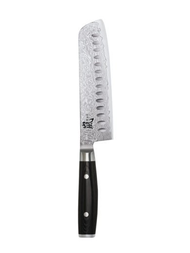 Yaxell Ran Nakiri Knife Hollow Egde 18 cm