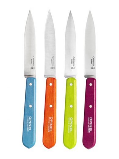 Opinel  Traditional Set Of 4 Kitchen Knives N°112