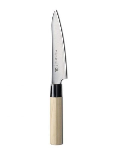 Tojiro Zen Paring Knife With Magnolia Wood Handle 13 cm