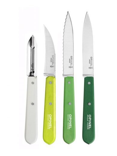 Opinel Les Εssentiels Primavera Set Of 4 Kitchen Knives