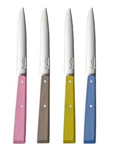 Opinel Bon Appetit Set Of 4 Table Knife Campagne Ν°125