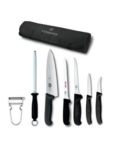 Victorinox Kitchen Knife Set 7 pcs With Storage Case Offer