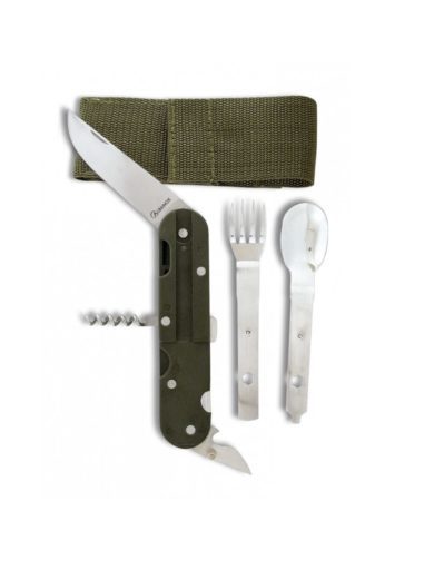 Albainox Knife-Spoon-Fork set